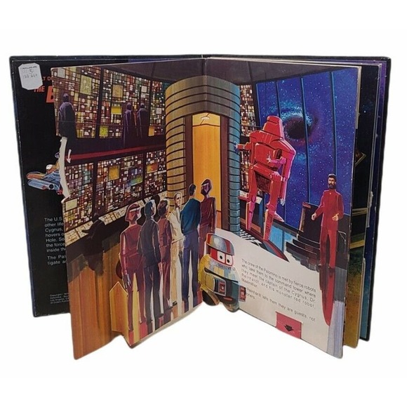 Walt Disney Studios The Black Hole A Pop-up Book 1979 As-Is Read Description. - Picture 3 of 4